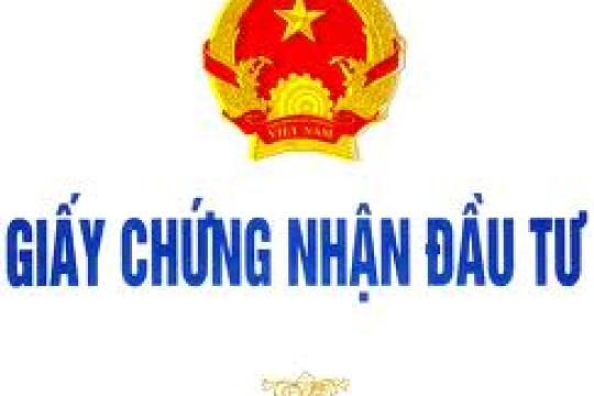 Điều chỉnh giấy chứng nhận đầu tư